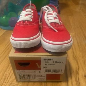 Vans size 6